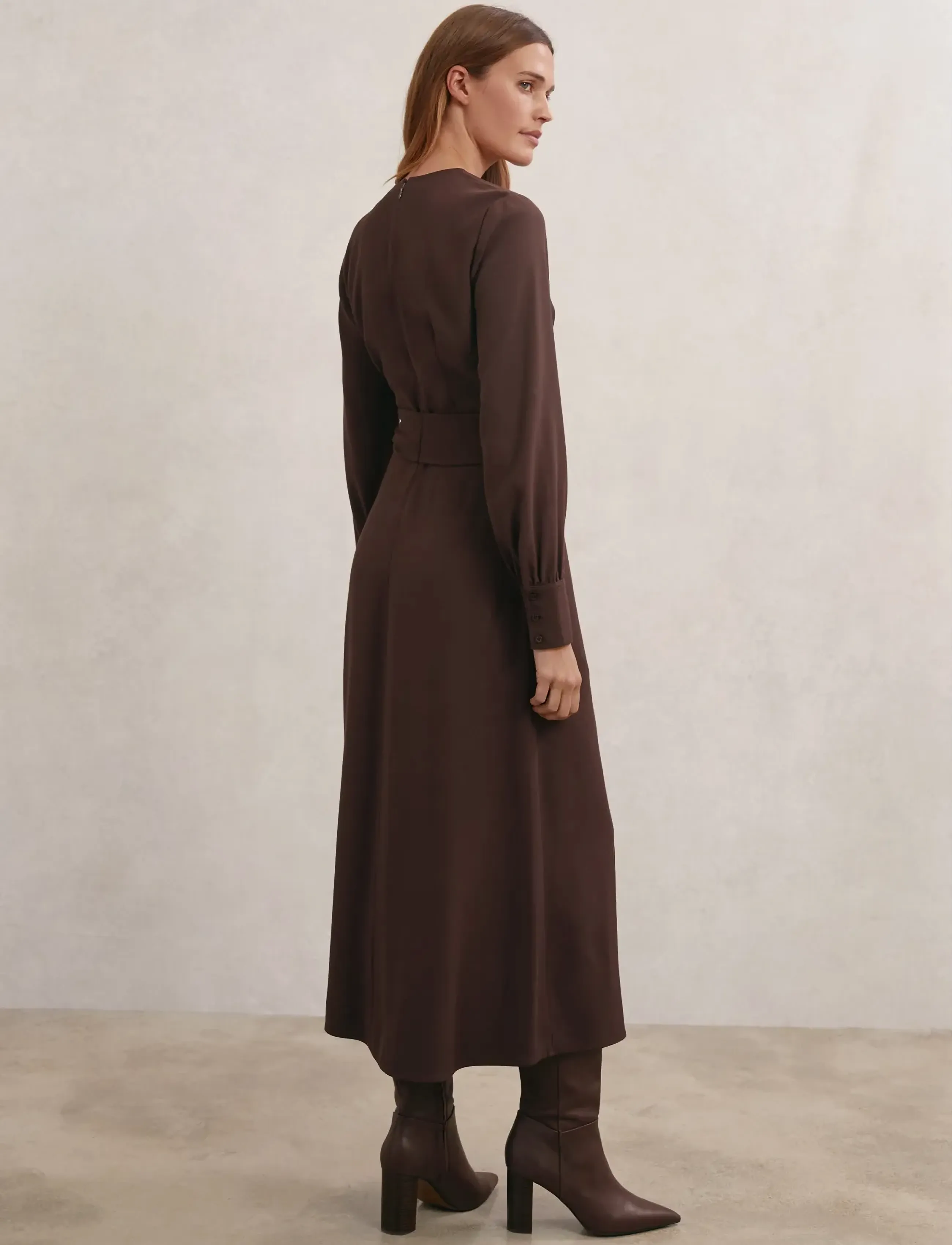 Reiss - MIRA - midikleidid - burgundy - 3