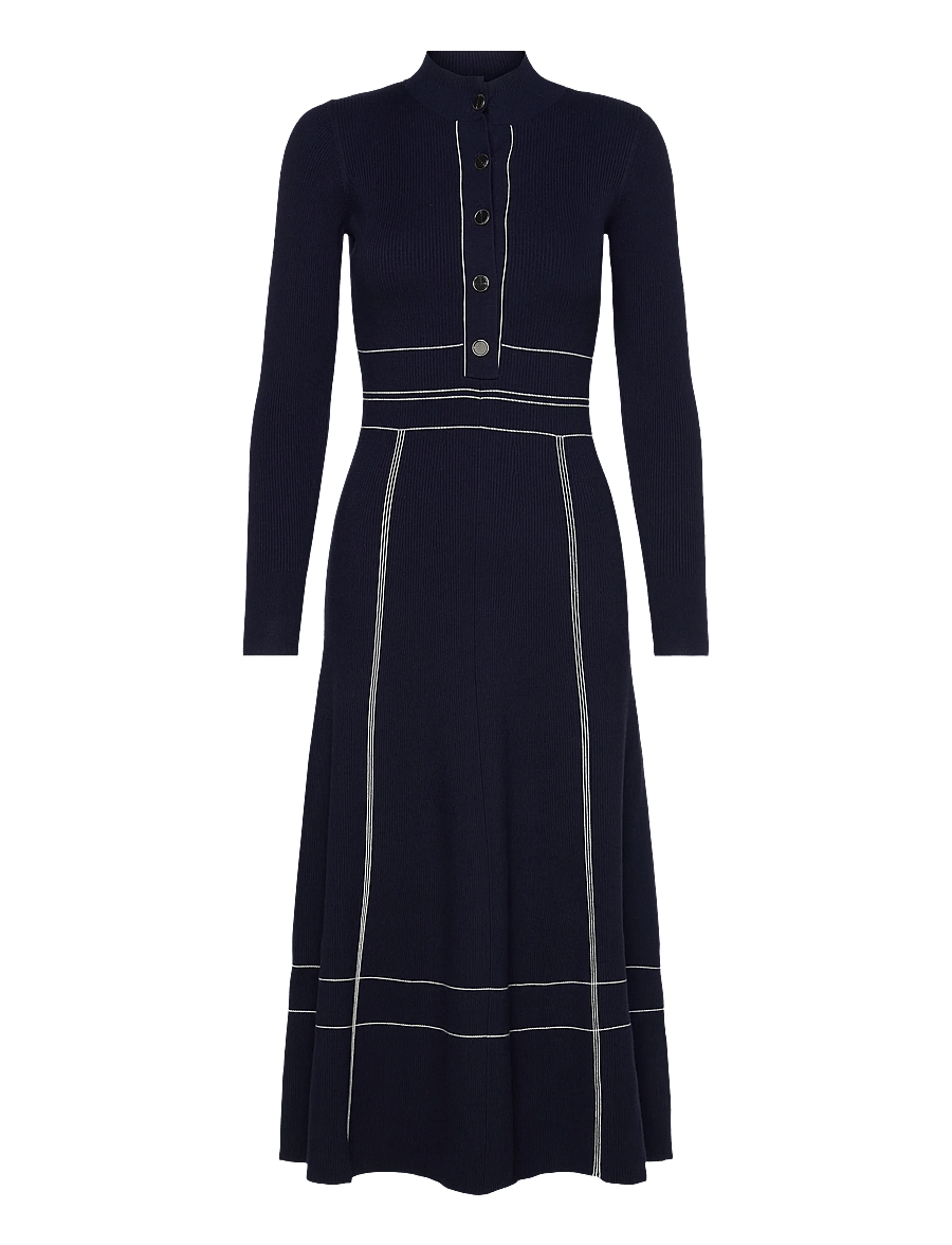Reiss - CHARLIE - stickade klänningar - navy - 0