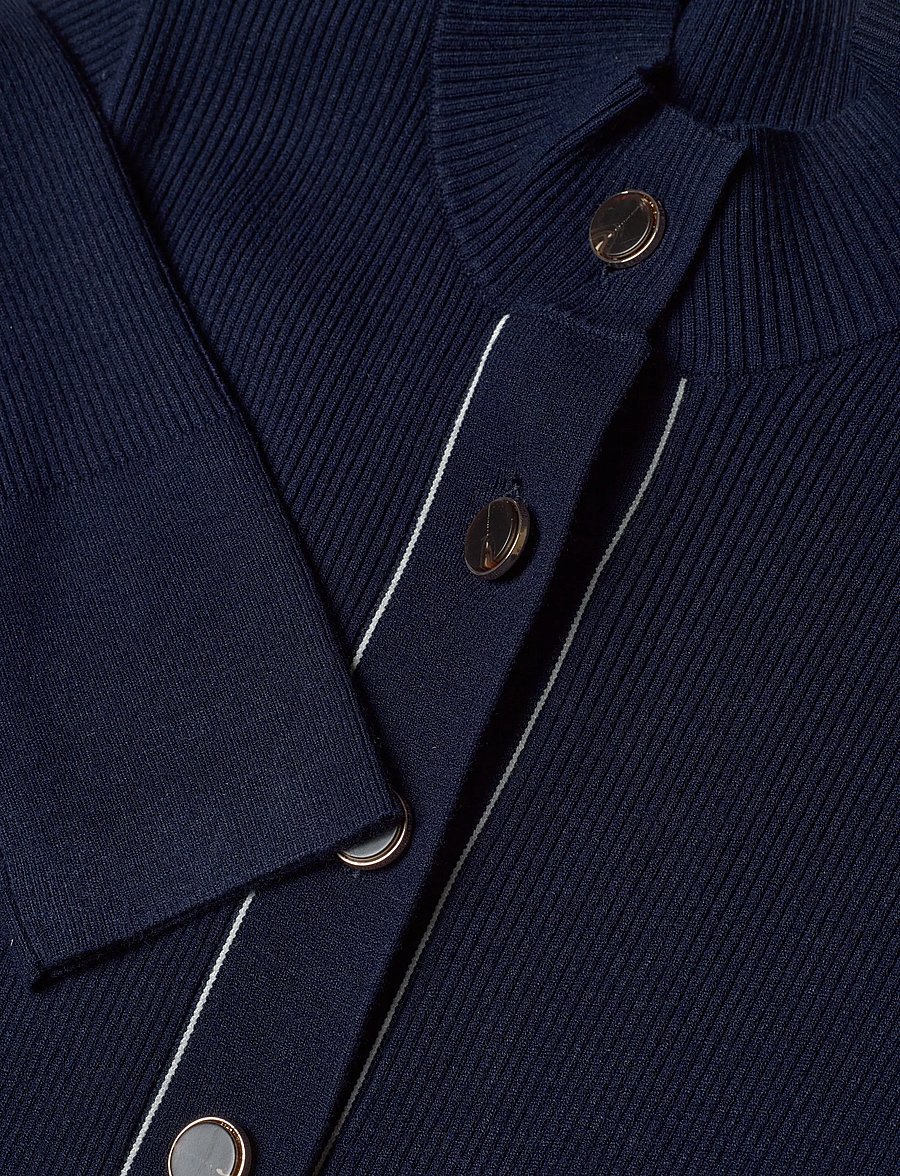 Reiss - CHARLIE - stickade klänningar - navy - 2
