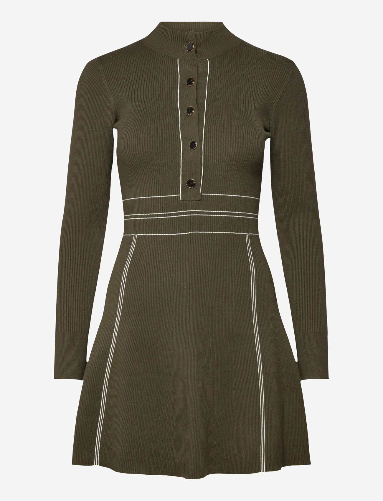 Reiss - ALEX - strikkjoler - khaki green - 1