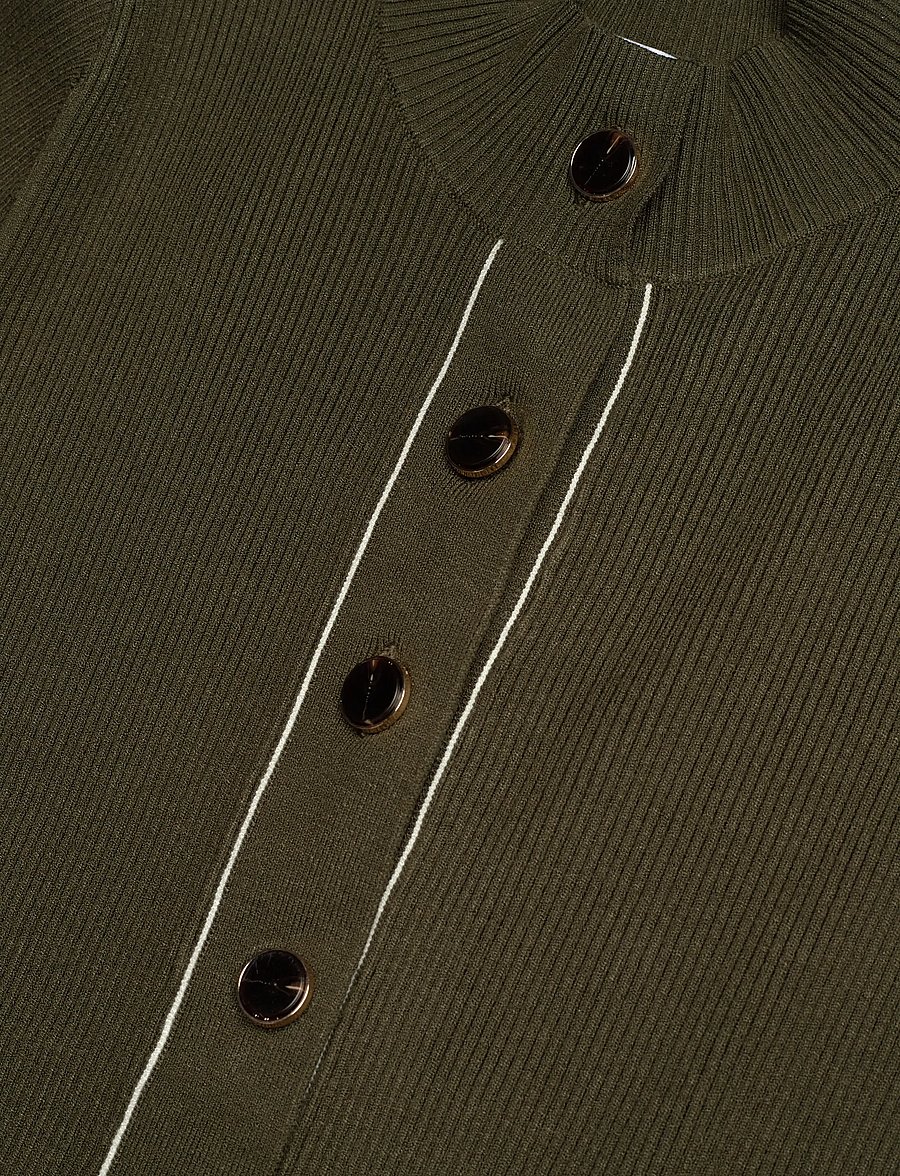 Reiss - ALEX - strickkleider - khaki green - 5
