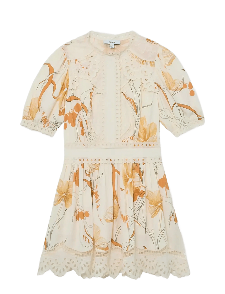 Reiss - LACEY - minikleidid - ivory/pink - 1