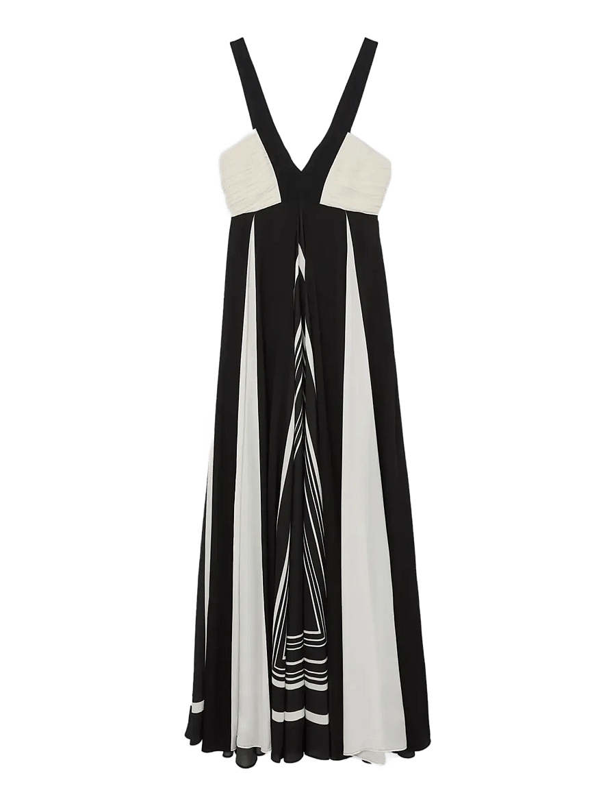 Reiss - TALLIE - maxi kjólar - black/ivory - 1