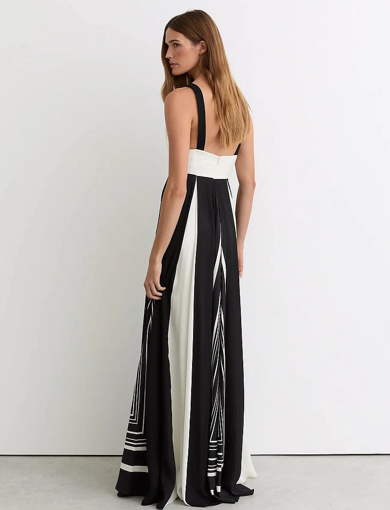 Reiss - TALLIE - maxiklänningar - black/ivory - 2