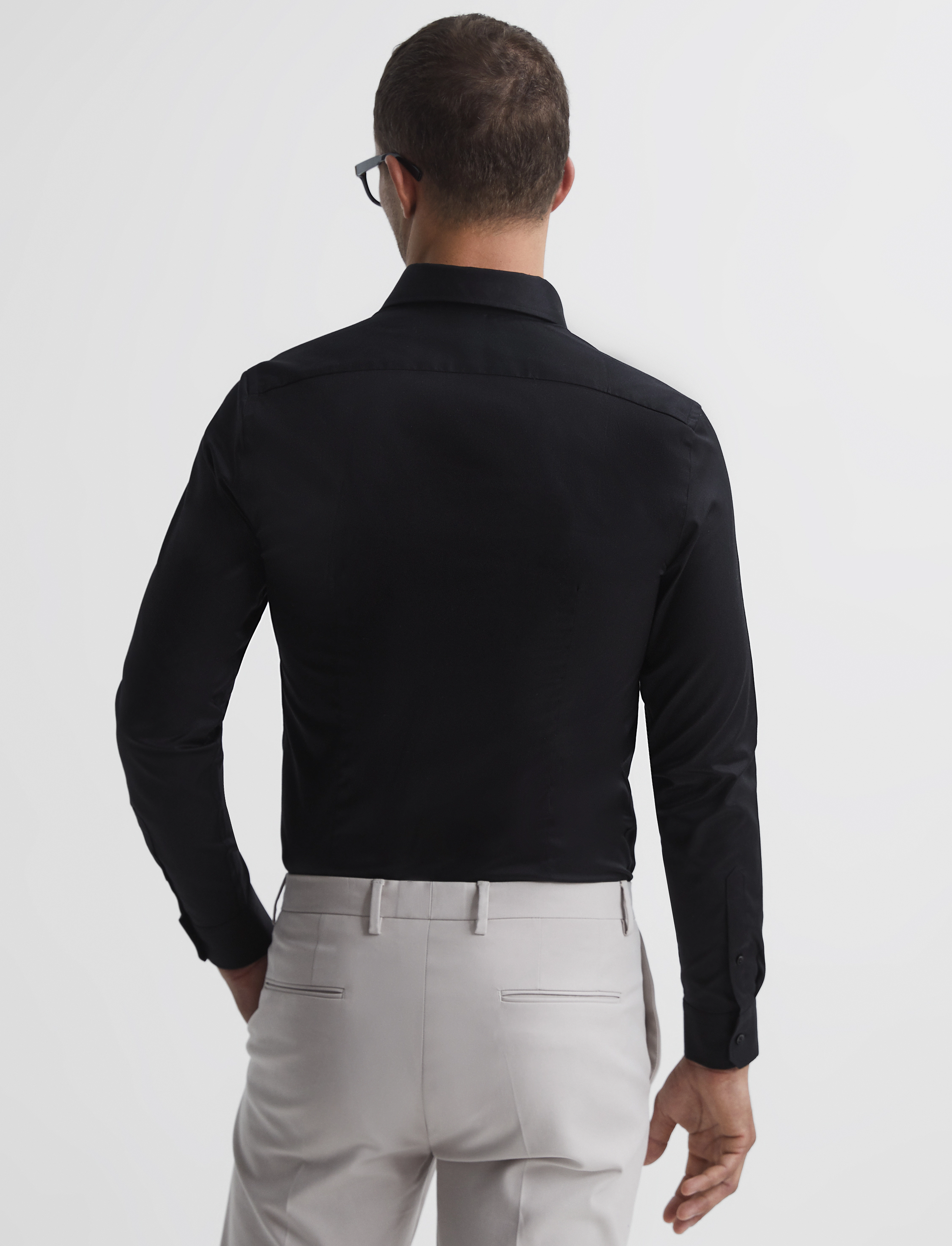 Reiss - STORM - basic krekli - black - 3