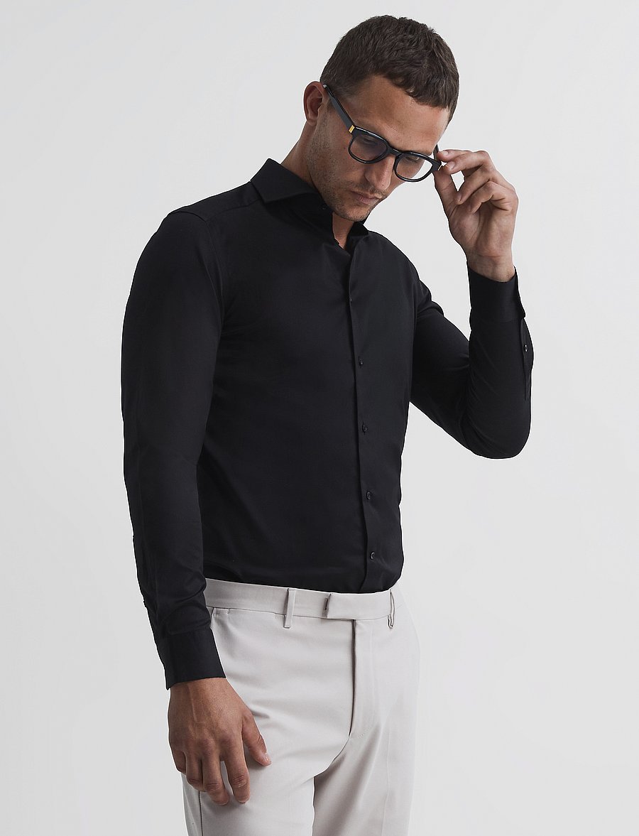 Reiss - STORM - formālie krekli - black - 4