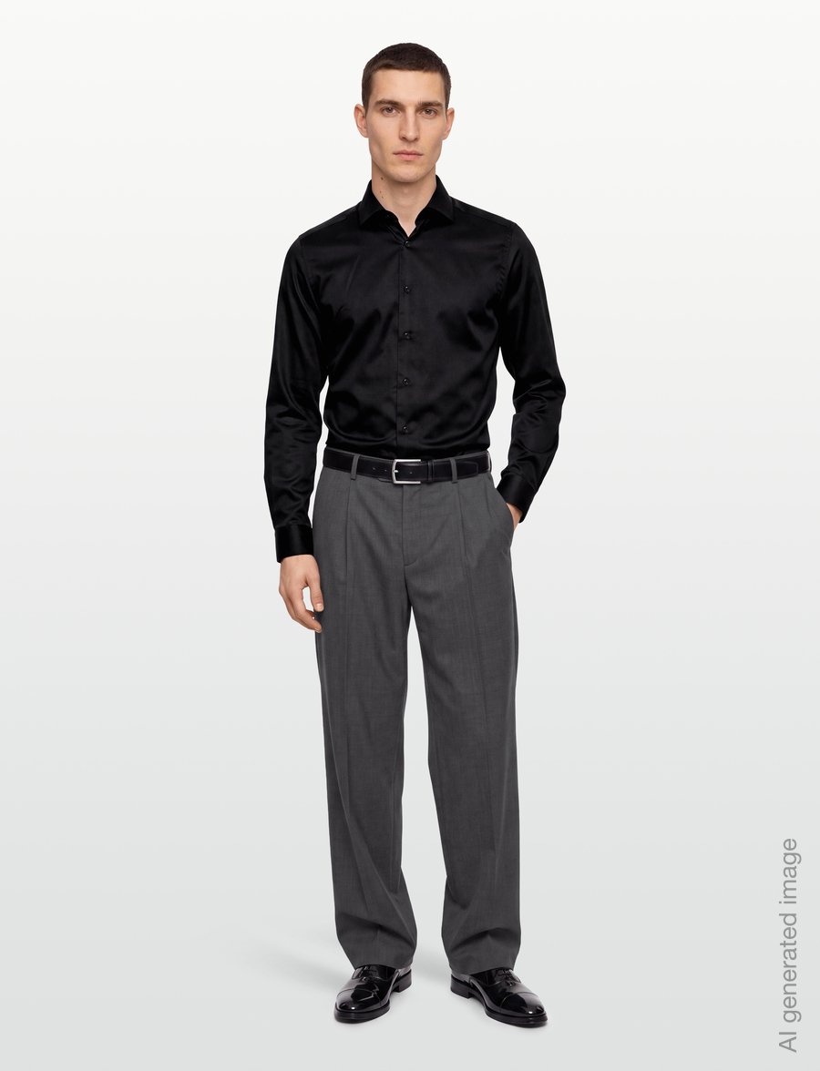 Reiss - STORM - basic-hemden - black - 0