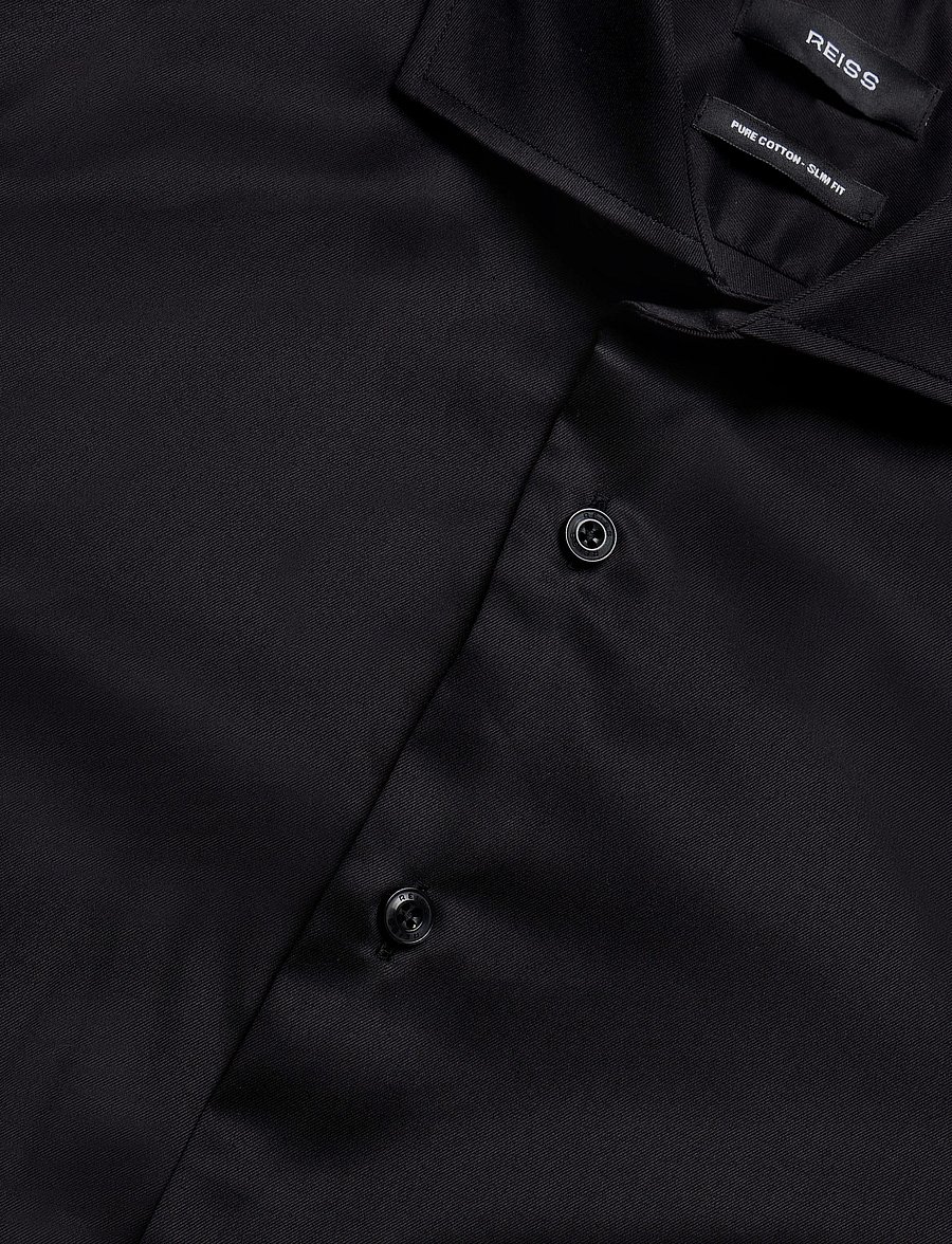 Reiss - STORM - kostymskjortor - black - 2