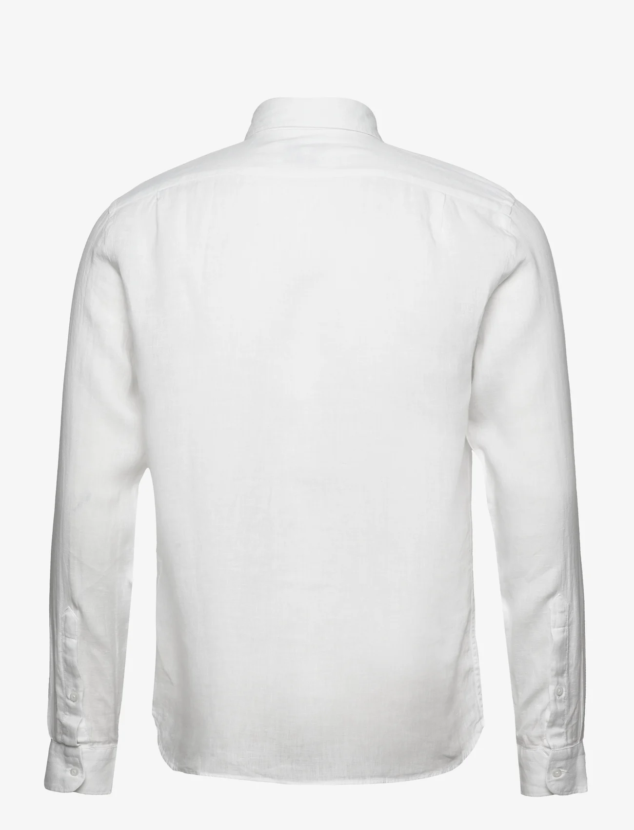 Reiss - RUBAN - linen shirts - white - 1