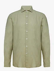 Reiss - RUBAN - linnen overhemden - sage - 0