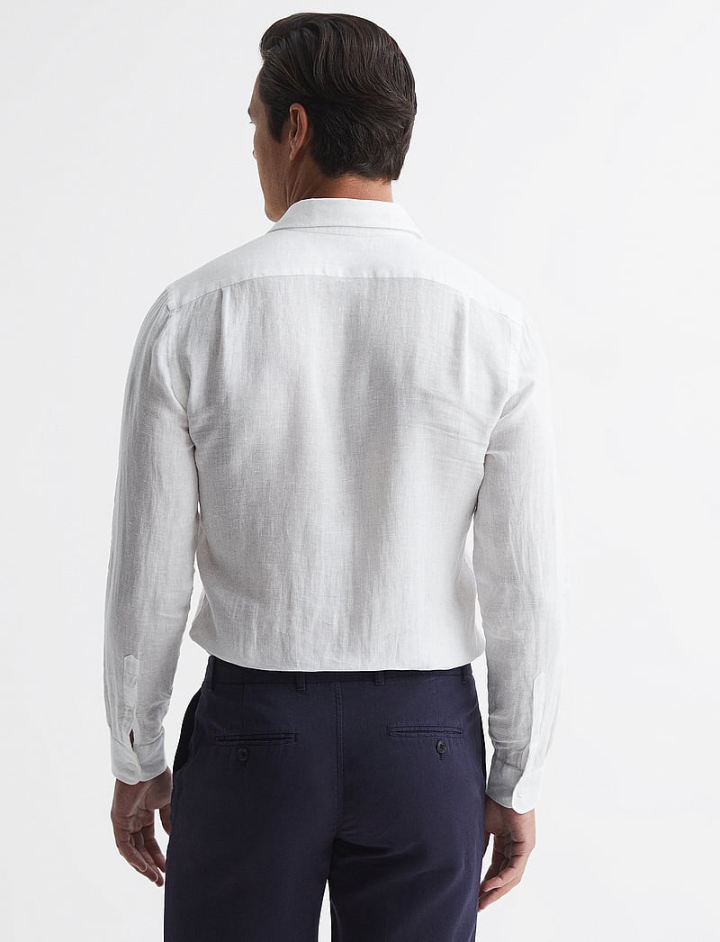 Reiss - RUBAN - hørskjorter - white - 3