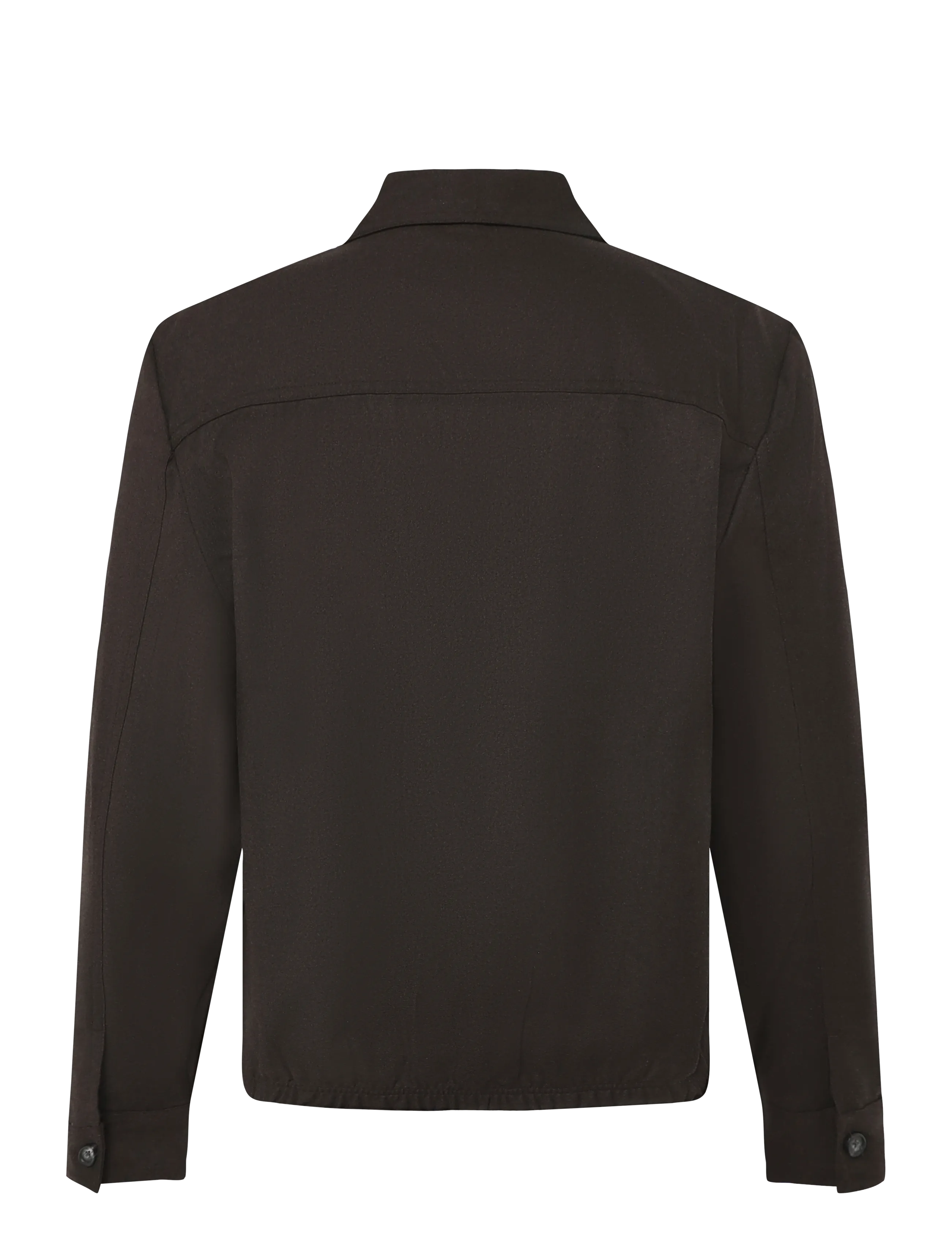 Reiss - PENGE LS BRUSHED WOOL TWIN POCKET OVERSHIRT - Überhemden - chocolate brown - 1
