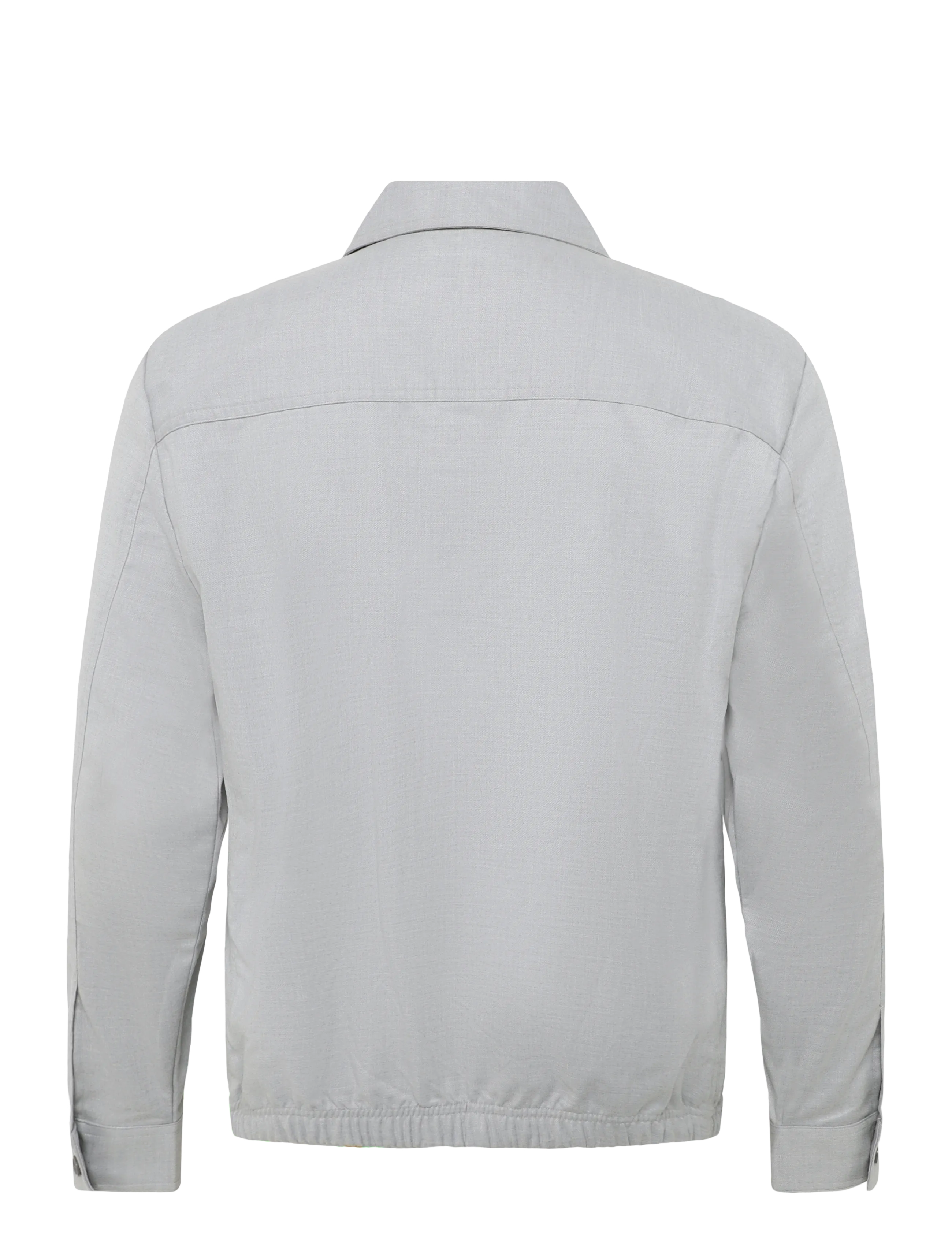 Reiss Penge Ls Brushed Wool Twin Pocket Overshirt skjortor & blusar herr – bild 2