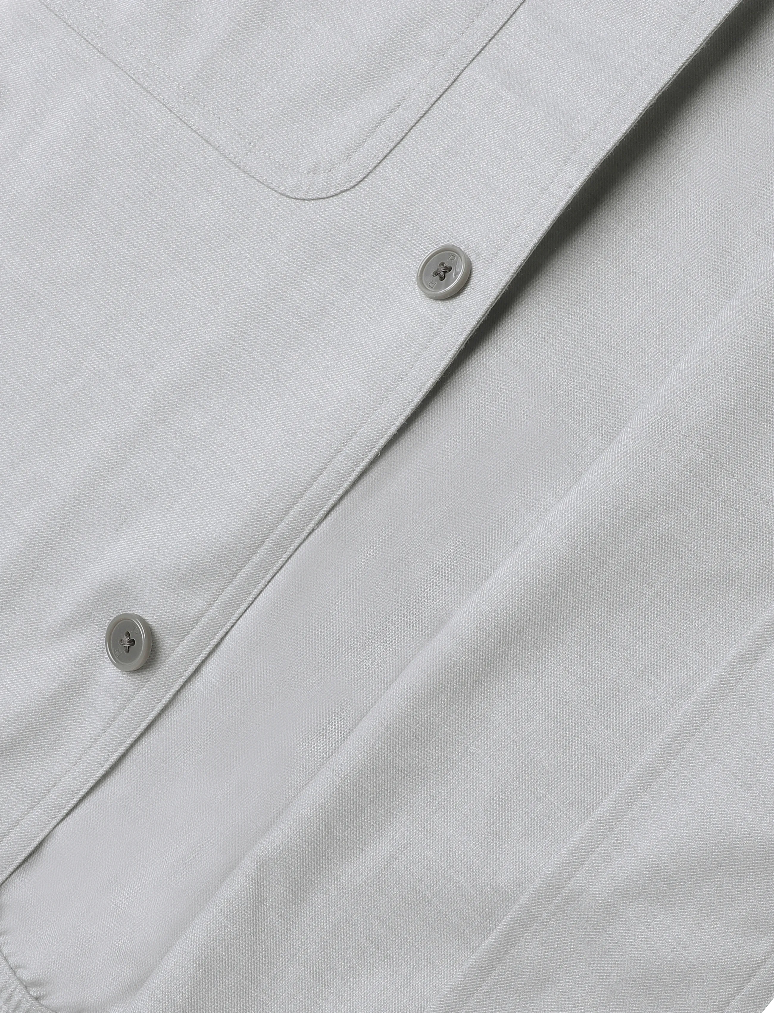 Reiss - PENGE LS BRUSHED WOOL TWIN POCKET OVERSHIRT - Überhemden - soft grey - 3