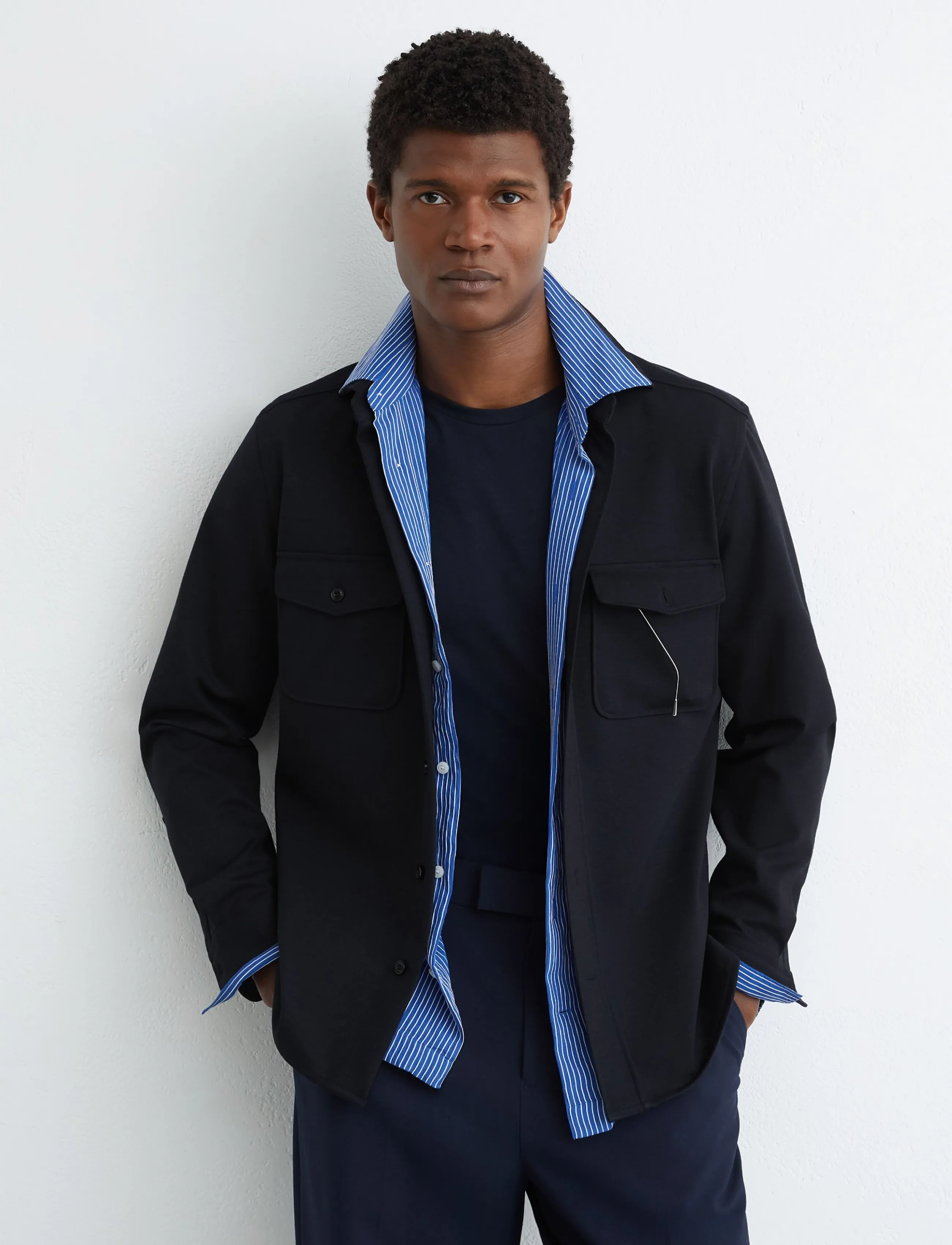 Reiss - MCSHANE - Überhemden - 10 navy - 2