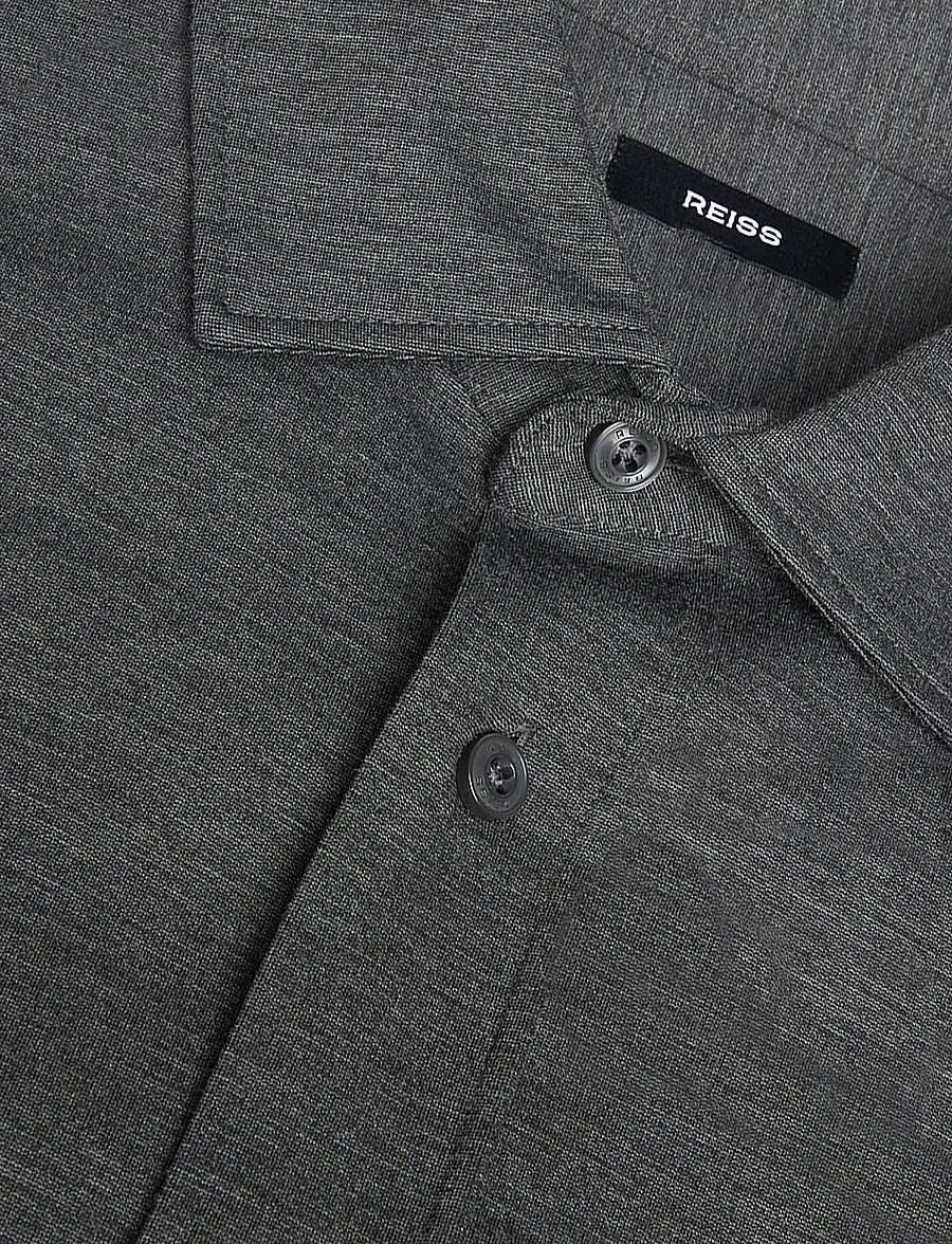 Reiss - MCSHANE LS BUTTON TWIN POCKET OVERSHIRT - osta olukorra järgi - charcoal grey - 2
