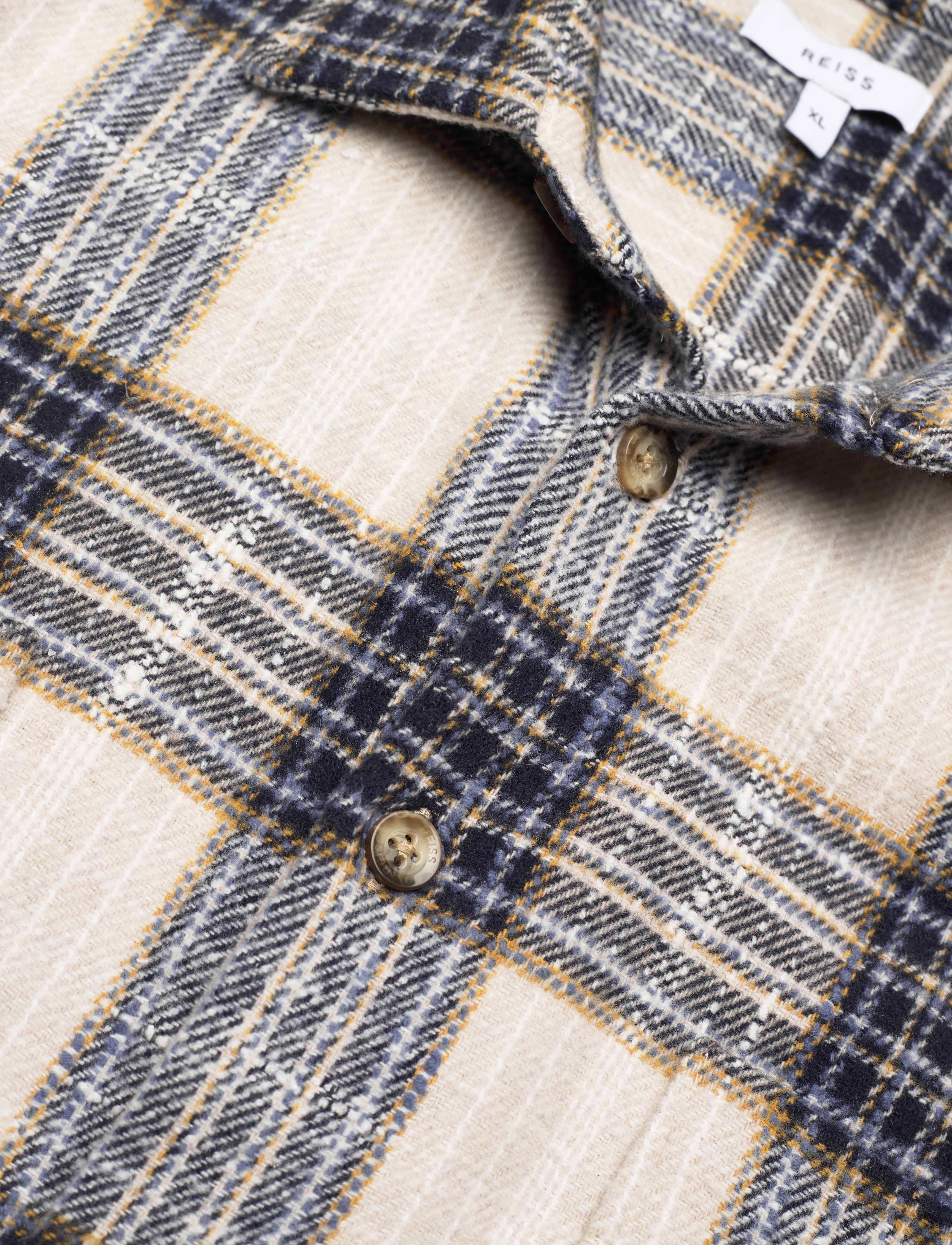 Reiss - METHOD - blue/ecru - 5