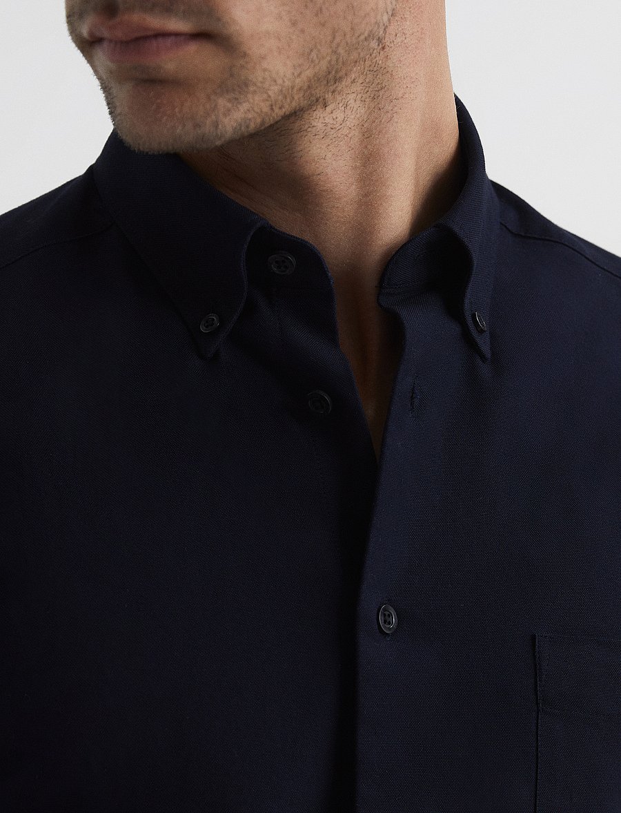 Reiss - GREENWICH - oxford-hemden - navy - 4