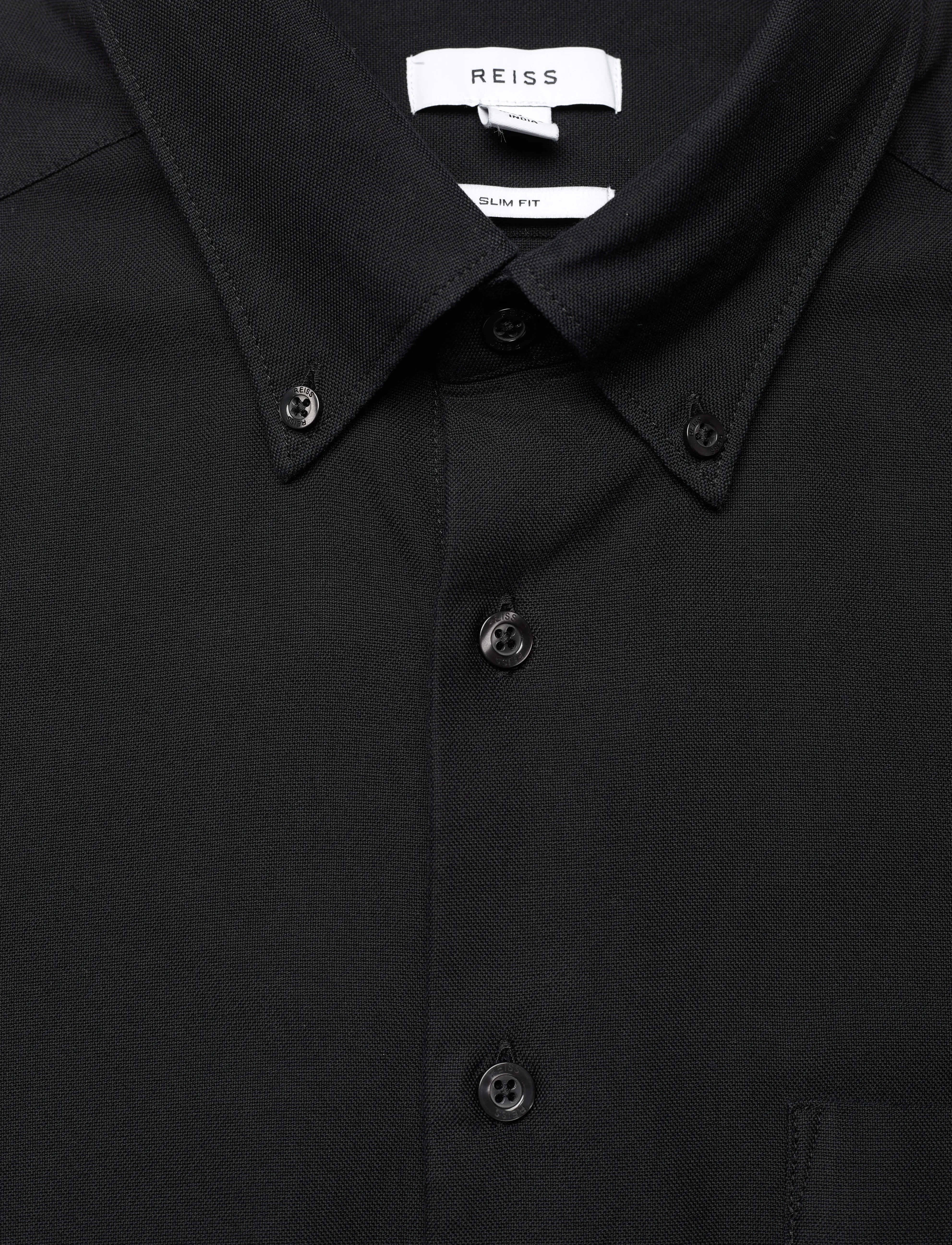 Reiss - GREENWICH - casual skjorter - black - 5