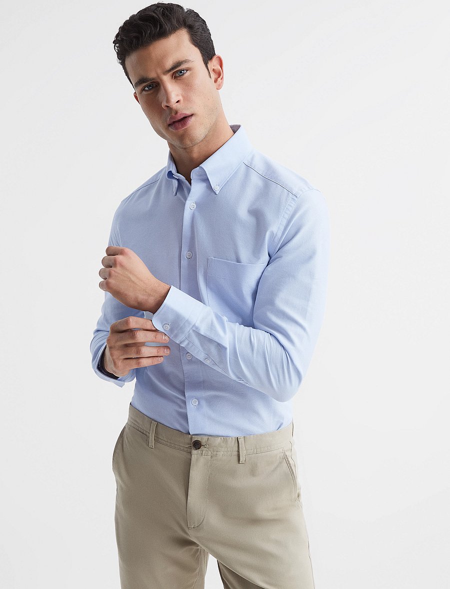 Reiss - GREENWICH - freizeithemden - soft blue - 0