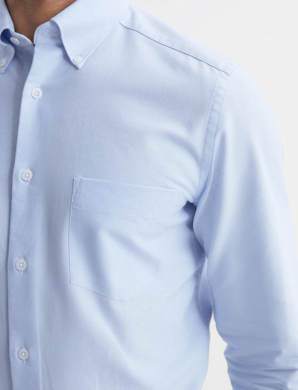 Reiss - GREENWICH - basic shirts - soft blue - 4
