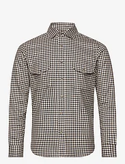Reiss - TREMONT - checkered shirts - chocolate multi - 0