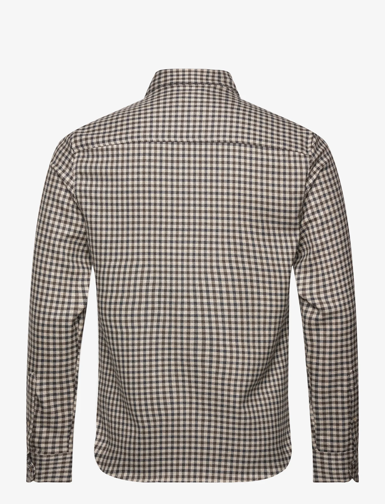 Reiss - TREMONT - checkered shirts - chocolate multi - 1