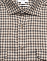 Reiss - TREMONT - checkered shirts - chocolate multi - 5