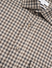Reiss - TREMONT - checkered shirts - chocolate multi - 6