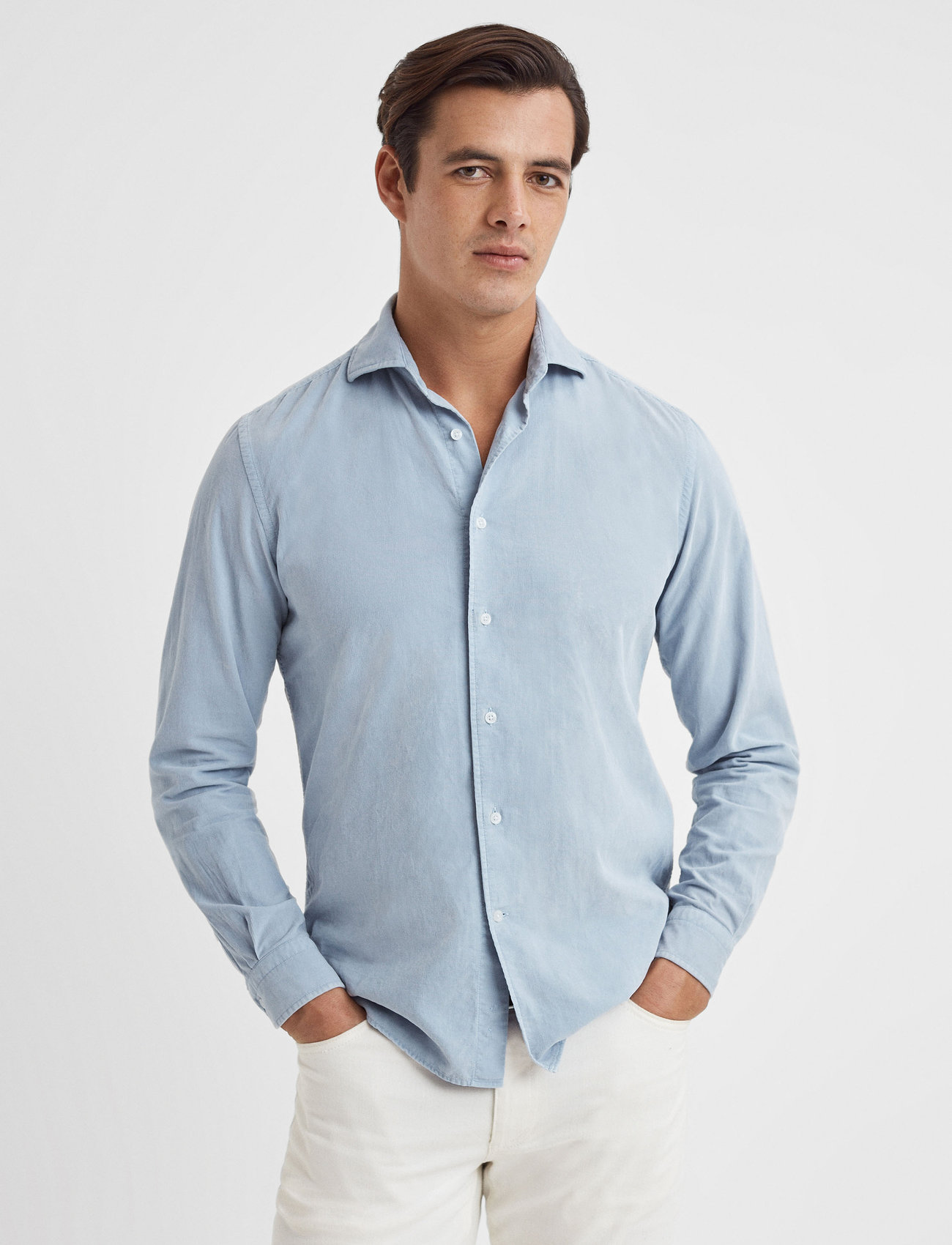Reiss - VINCY - basic overhemden - soft blue - 0