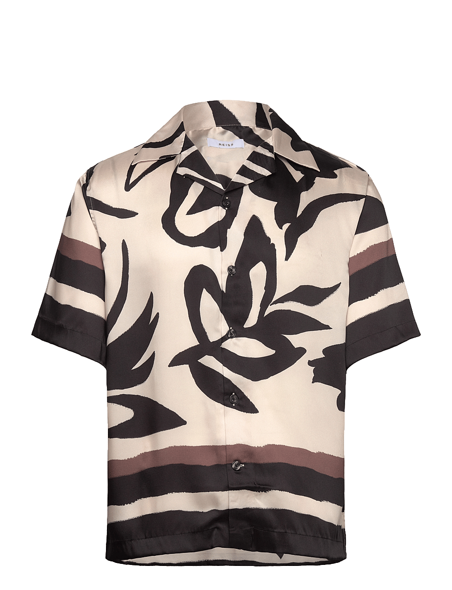 Reiss - CROFT - black/ecru - 1