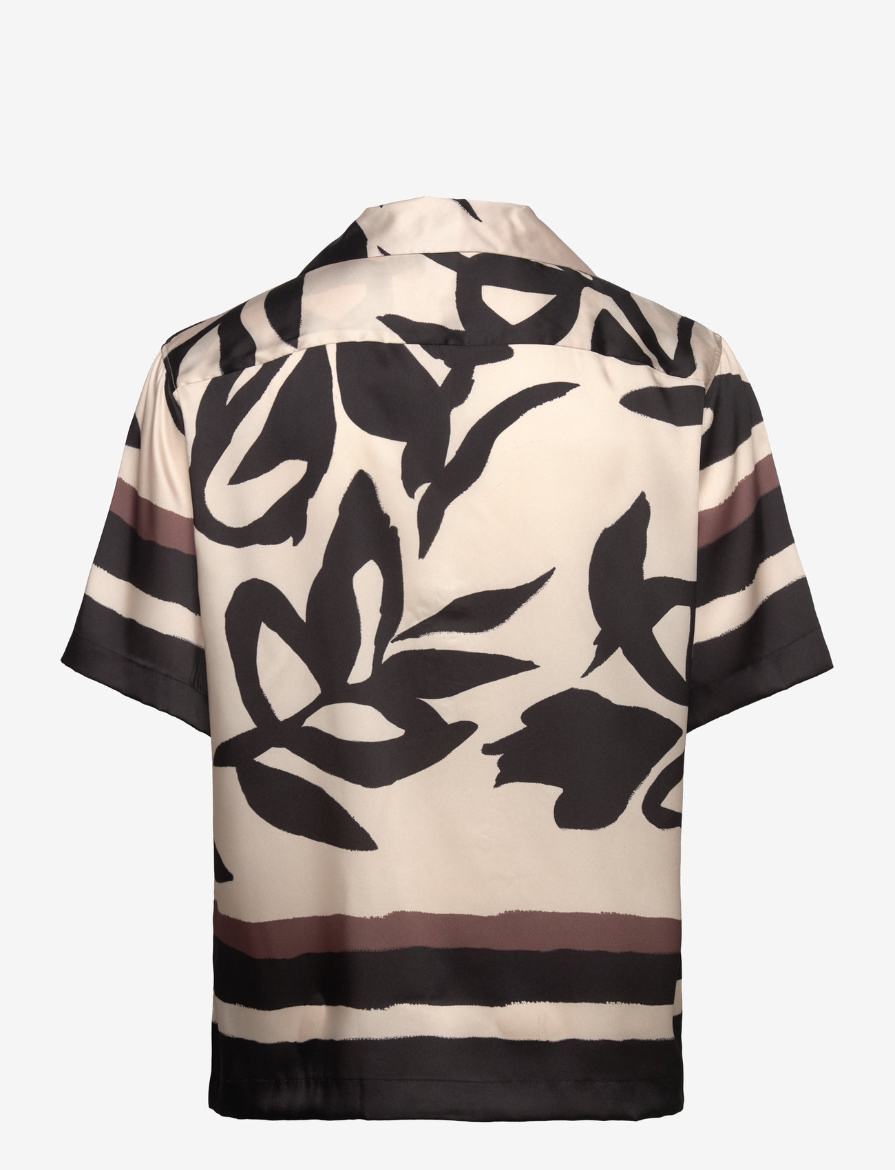 Reiss - CROFT - kurzärmelig - black/ecru - 1