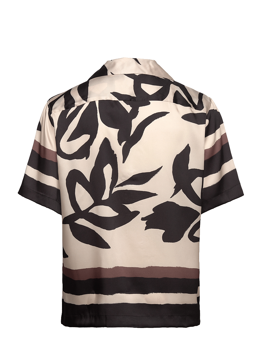 Reiss - CROFT - black/ecru - 2