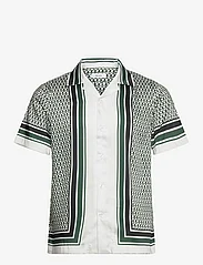 Reiss - BLAIR - kortärmade skjortor - white/green - 0