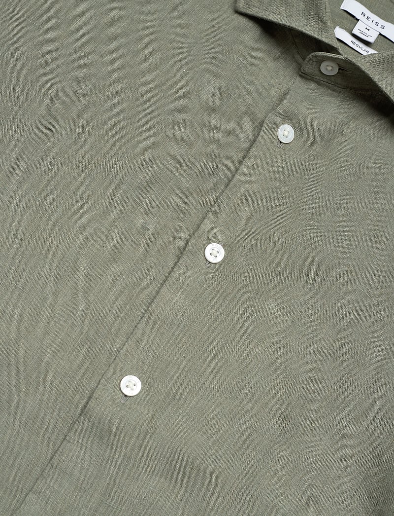 Reiss - RUBAN - linen shirts - pistachio - 5