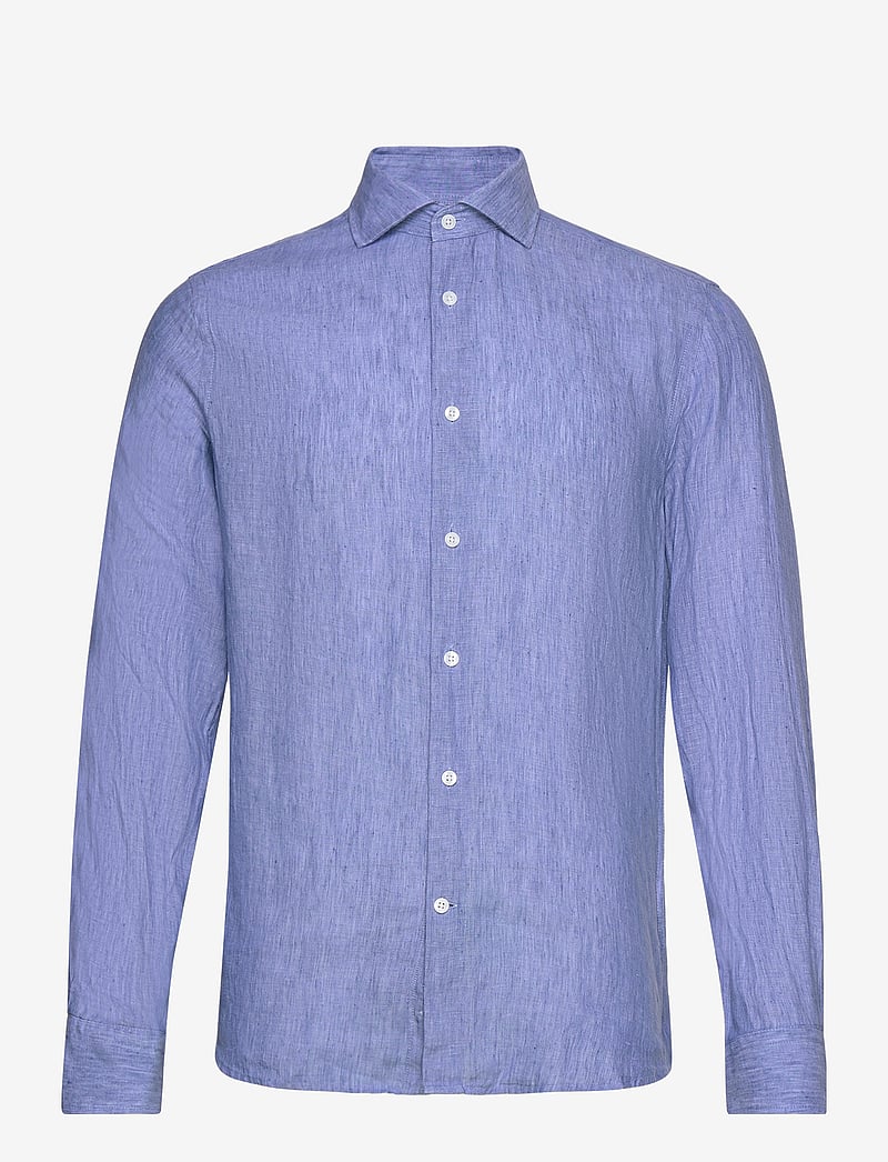 Reiss - RUBAN - linen shirts - sky blue - 0