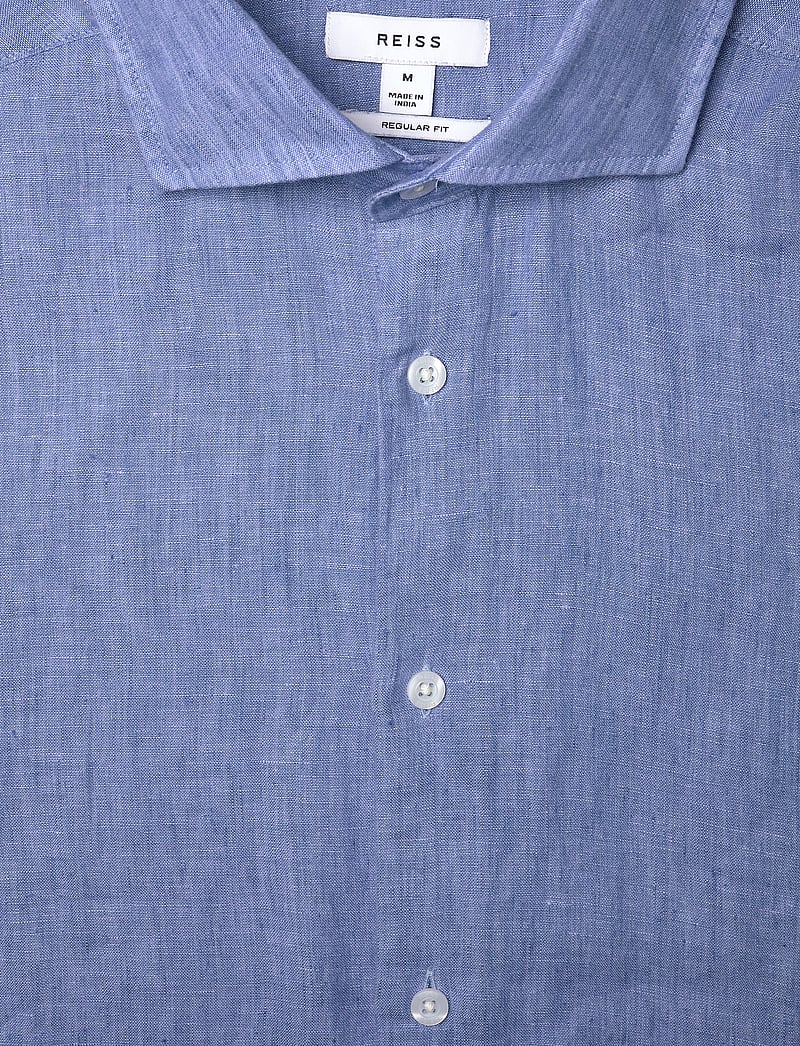 Reiss - RUBAN - linen shirts - sky blue - 5