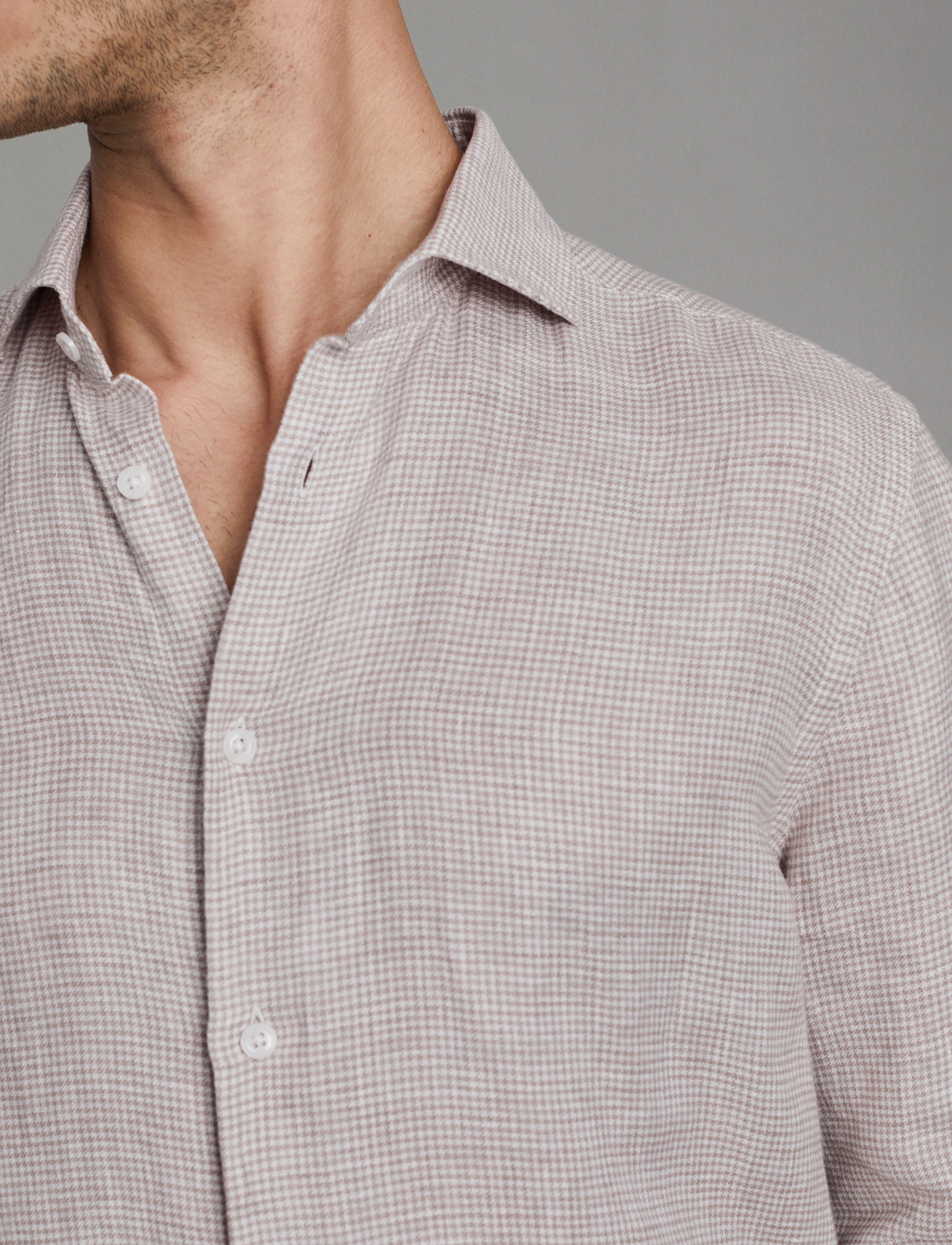 Reiss - RUBAN - oatmeal puppyto - 4