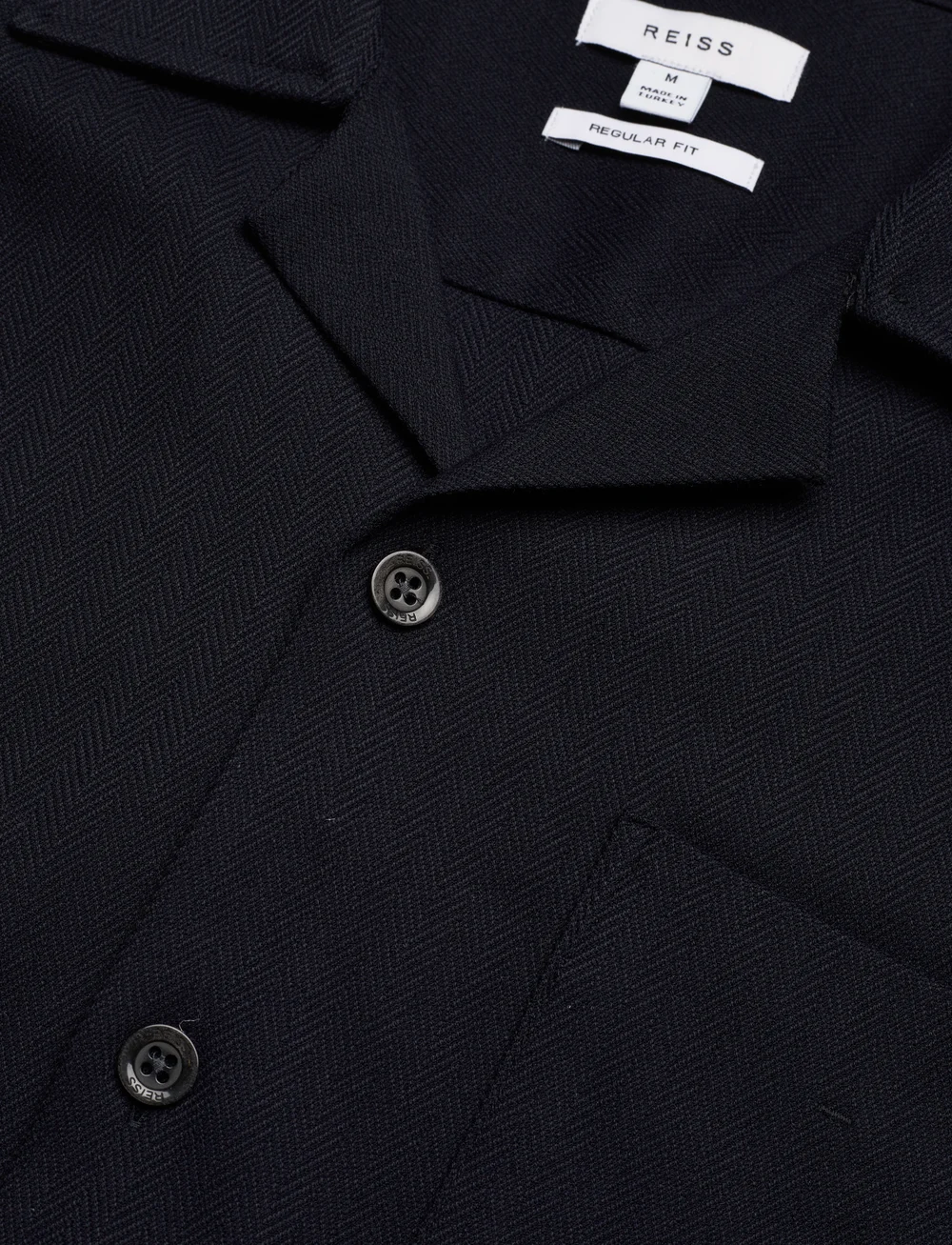 Reiss - NITUS - oxford-hemden - navy - 2