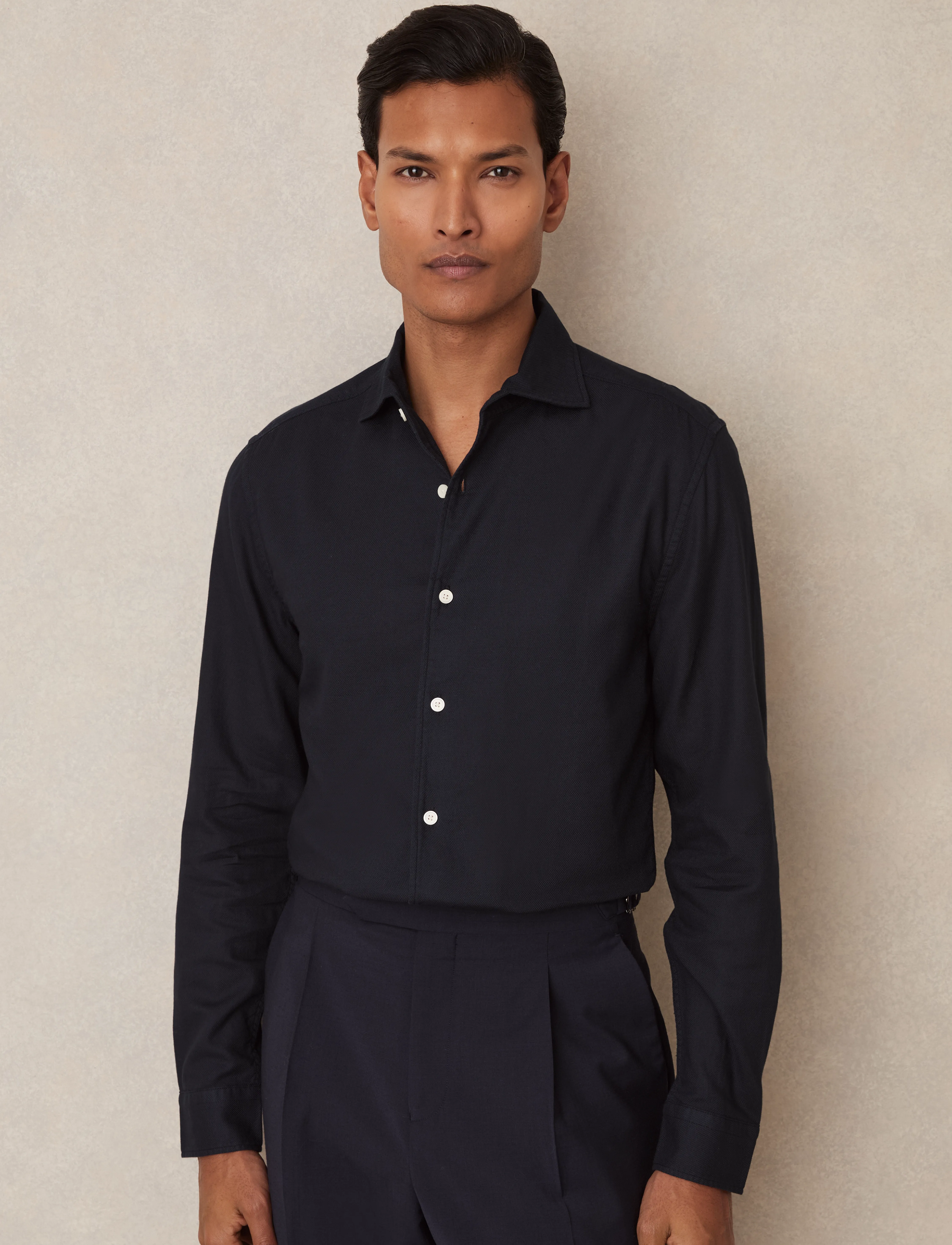 Reiss CARVALHO - Shirts - NAVY / navy