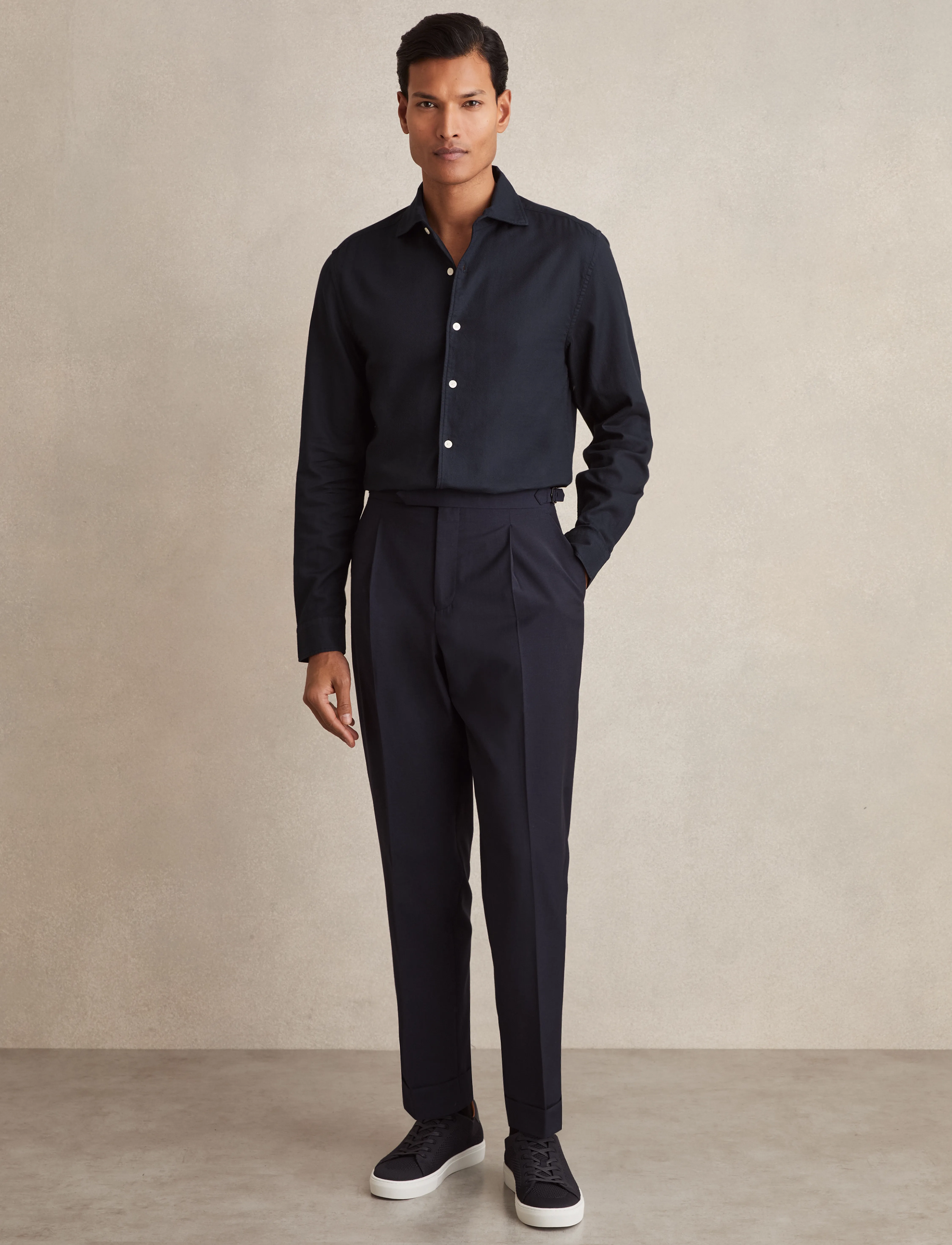 Reiss - CARVALHO - formal shirts - navy - 4