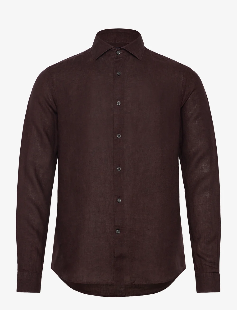 Reiss - RUBAN - linnen overhemden - dark brown - 1