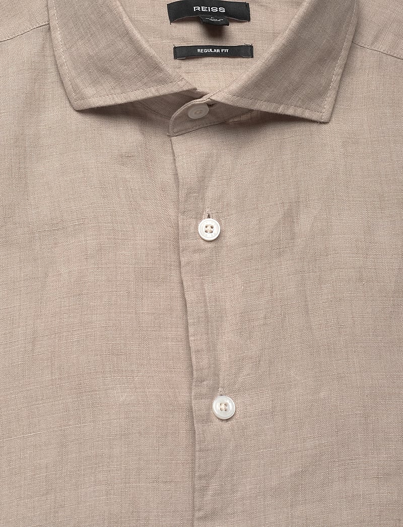 Reiss - RUBAN - linneskjortor - mink brown - 5