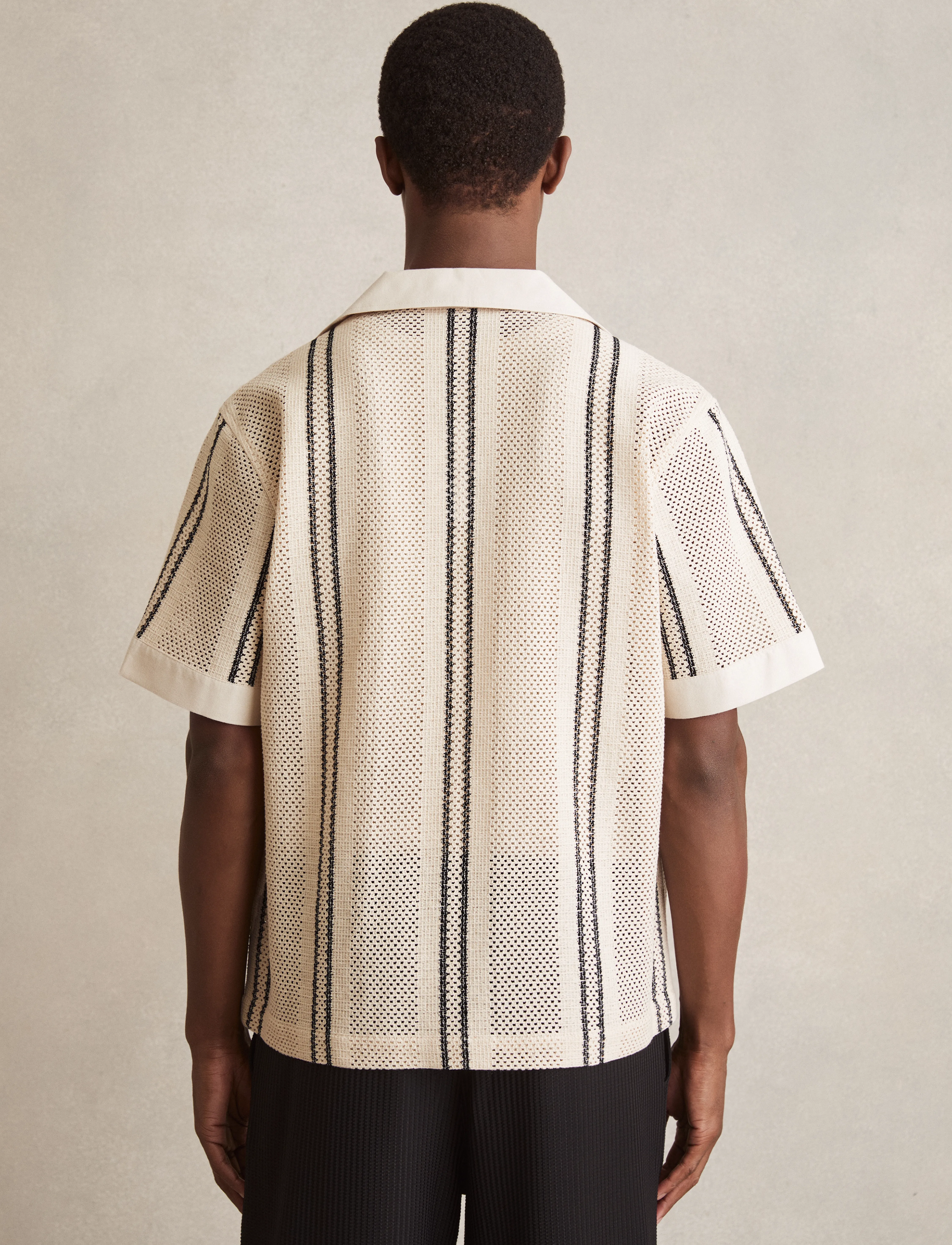 Reiss - OPAL - off white/navy - 3