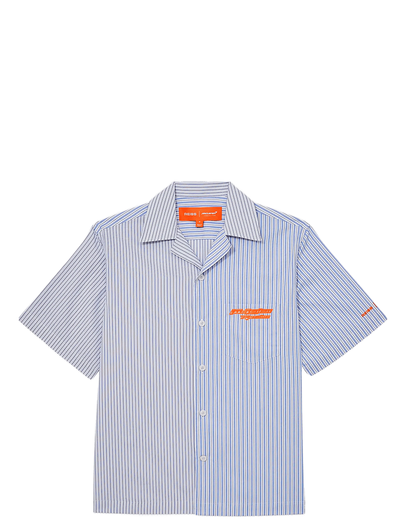 Reiss - BRUCE - kortærmede skjorter - soft blue/white - 1