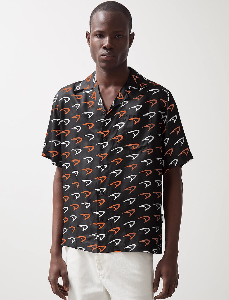 Reiss - VISION - kurzarmhemden - black - 0