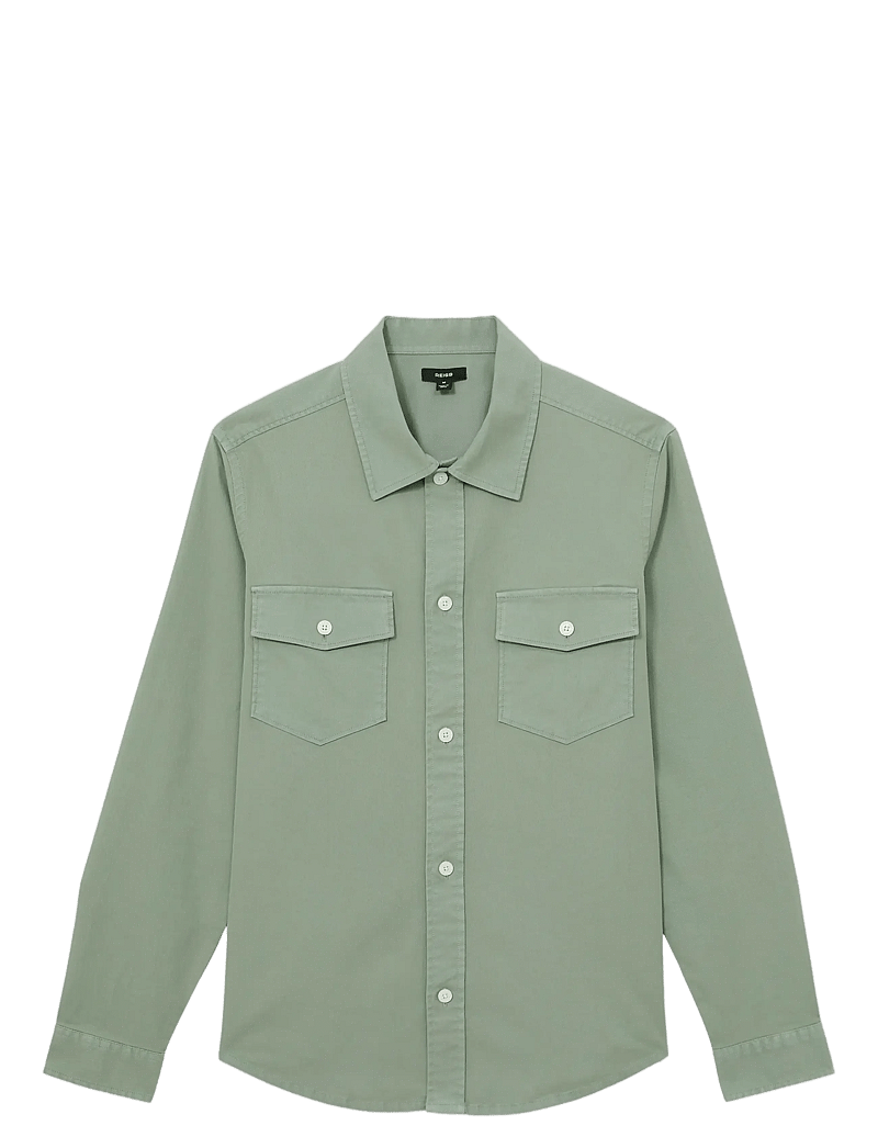 Reiss - MALAKI - basic skjortor - sage green - 1