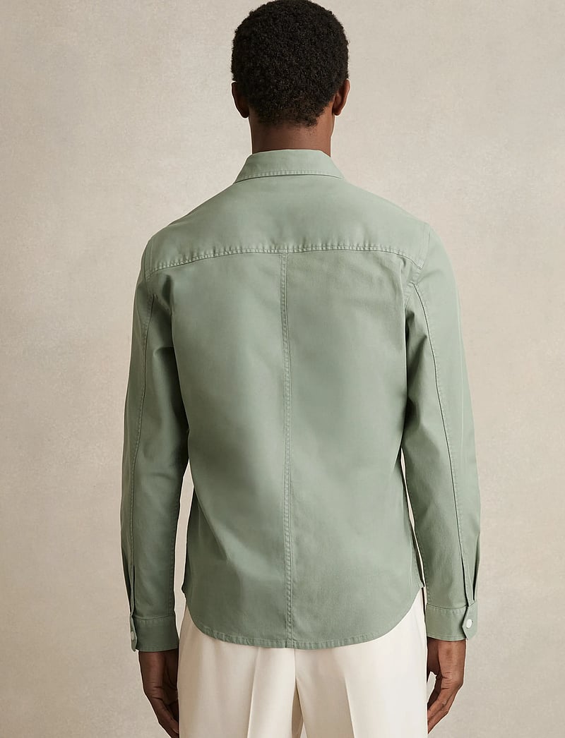 Reiss - MALAKI - basic skjortor - sage green - 2