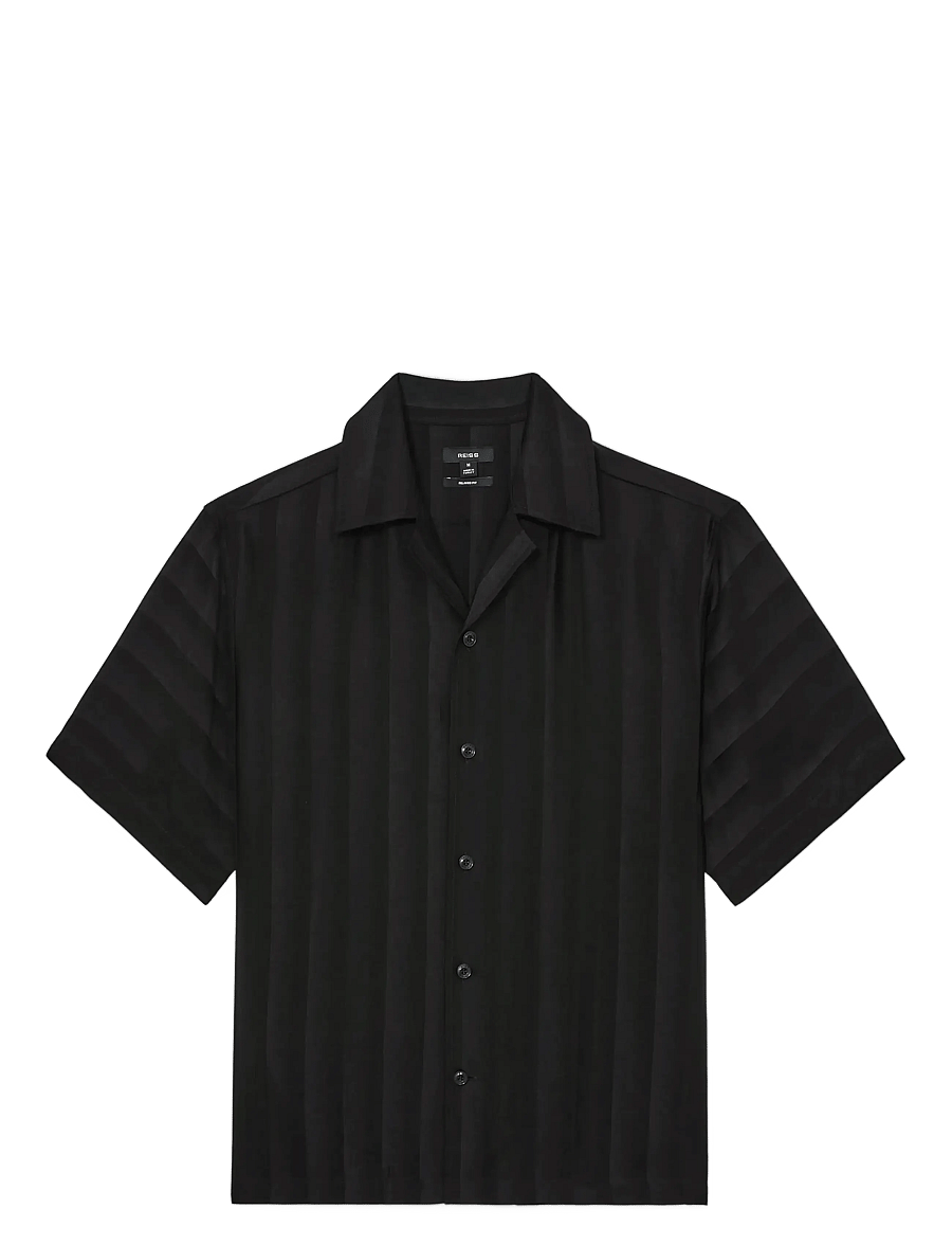 Reiss - MELBA - kurzarmhemden - black - 1