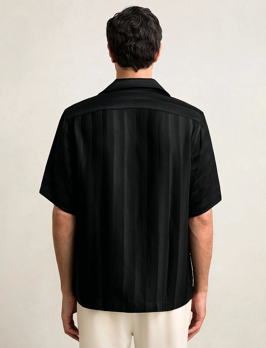 Reiss - MELBA - kurzarmhemden - black - 2